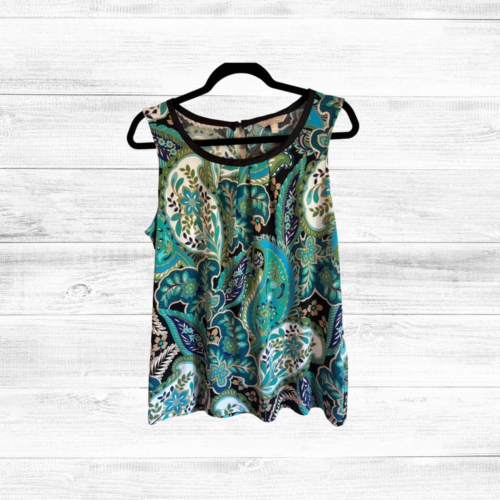 Banana Republic Paisley sleeveless top, Medium